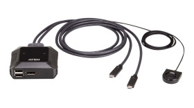 Przełącznik KVM US3312-AT, 9-portowy USB 1, Aten DisplayPort