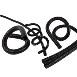 Wężyk karb.czarny Fi 23 x 28 / 50 WKT