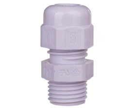 Dławnica kablowa poliamidowa PG7 IP68 V-TEC PG7 LGR jasnoszara 2024705 /50szt./