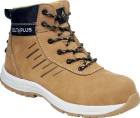 Trzewiki z nubuku skórzanego, wkładka z poliestru, podeszwa z kauczuku, kolor Beżowy, rozmiar: 41, SAGA2S3SBE41