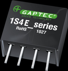 1S4E_2412S1U DC/DC converter, 1 W, 12 V, SIL 4