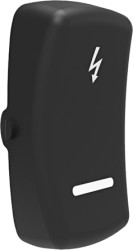 Klosz do przycisku, do użytku z: Przełączniki kołyskowe uszczelniane serii L, kolor: Biały, symbol: Moc (symbol)