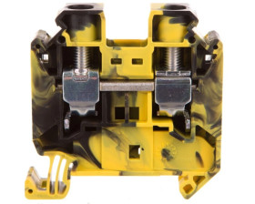 Złączka szynowa 2-przewodowa 16mm2 czarno-żółta UT 16-FE 3047663 /50szt./