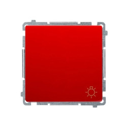 Simon Basic Przycisk /światło/, szybkozłącza, czerwony BMS1.01/22
