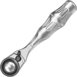 Wera 05003793001 8008 A Zyklop Mini 3 Ratchet with 1/4&quot; Drive