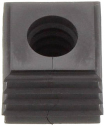 CONTA-CLIP 28530.4 Element uszczelniający KDS-DE 10-11 BK, (D x S x W) 20.3 x 20.3 x 17.7 mm, termoplastyczny elastomer,