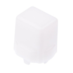 1XS16 MEC Frosted White Rectangle Cap for use with 5G Multimec