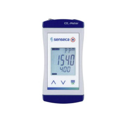 Senseca 486769 ECO 420-20 CO2 Monitor, NDIR Sensor, 0-19999 ppm, Alarm.