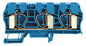 Blok zacisków przelotowych Weidmuller poziomy: Pojedynczy 14 → 4AWGZacisk Z raster: 12.1mm 76A 800 V