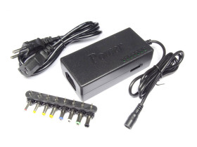 Zasilacz do laptopa 96W uniwersalny 8 końcówek