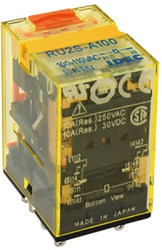 Universal relay, 2 Form C (NO/NC), 24 V (DC), 605 Ω, 10 A, 30 V (DC), 250 V (AC), RU2S-D24