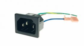 Wtyk AC komputerowy [IEC], montażowy