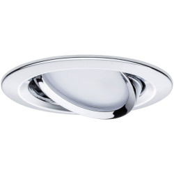 Paulmann 93880 Coin Slim LED Recessed Light Set 6W Chrome Dimmable