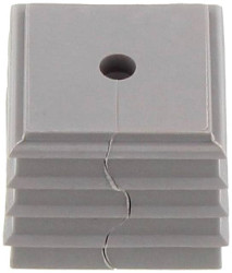 CONTA-CLIP KDS-DE 3-4 GR Element uszczelniający termoplastyczny elastomer szary 1 szt.