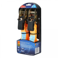 Pasy transportowe zabezpieczające z napinaczem 5m 500kg 2 sztuki SENA