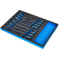 Bunker 29529 Screwdriver Set in EVA Foam Inlay (16 Piece)