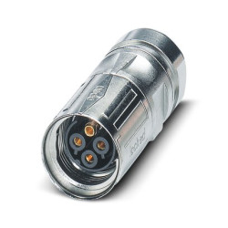 Złącze wielostykowe przemysłowe 4-pinowe M17 Montaż na kablu Gniazdo Phoenix Contact