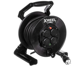 Przedłużacz bębnowy XREEL 20mb H05RR-F 3x2,5 IP54 4xGS 230V 92501H48223