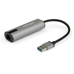 StarTech.com US2GA30 2.5GbE USB A to Ethernet Adapter - NBASE-T NIC - USB 3.0 T