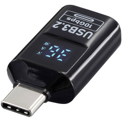 Renkforce RF-6826696 Adapter USB-C to A-Female 10Gbps PD36W Black