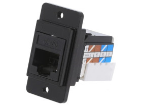 Łącznik DUALSLIM RJ45 8p8c Kat 6a IDC 8-PIN gniazdo CP30727MB3