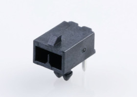 Listwa stykowa PCB 2-pinowe Micro-Fit raster: 3 mm Kąt prosty 1-rzędowe Molex Otwór przelotowy600 Vrms W osłonie