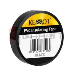 Taśma izolacyjna klejąca REBEL (0,13 mm x 19 mm x 9,15m) czarna