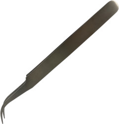 Tweezers, uninsulated, antimagnetic, carbon steel, 120 mm, BYB-7-30L0115