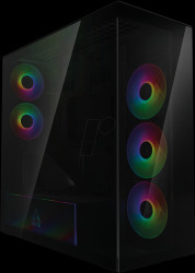 ACPCC00016A ARCTIC Xtender VG E-ATX PC case, black