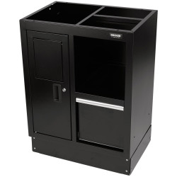 BUNKER® 33161 Modular Multi-Function Floor Cabinet 680 x 458mm Black