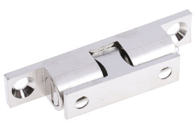 Zatrzask drzwiowy kulkowy Mosiądz 60 x 11.5mm Zaczep kulowy Steinbach & Vollman