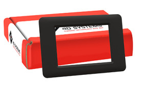 Osłona ekranu do Wyświetlacz uLCD 115.5 x 78 x 7.6mm gen4-BEZEL-35B 4D Systems