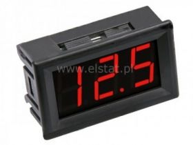 Miernik temperatury 12V -55°C~125°C, LED czerwony