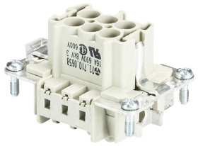 Wkładka złącza męskiego 72.710.0658.0 Wieland Electric Łączna ilość styków 4 10 szt.