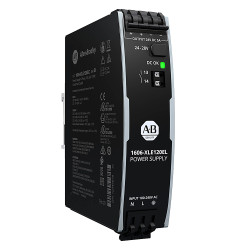 Zasilacz szyny DIN U wy 24V dc I wy 5A U we 100 → 240 V ac, 110 → 150 V dc Allen Bradley impulsowy