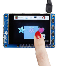 Ekran do Raspberry Pi 2.8in ADAFRUIT INDUSTRIES PiTFT Plus Pojemnościowy ekran dotykowy