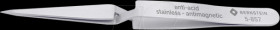5-857 Cross tweezers, self-holding, straight, 125 mm