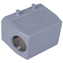 TE Connectivity 1106430-4 Heavy Duty Connector Hood Size 4 M25 Male Unshrouded