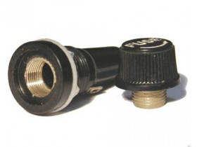 Gniazdo bezpiecznika 30mm 6,3x32mm do obudowy fi-14mm max 10A 250V