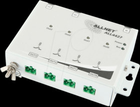 98825 Relais output 4 Port 250V / 10A in metal