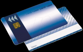 Chip card, 32 kbytes (256 kbit)