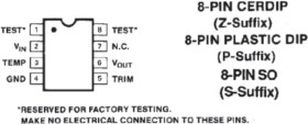 2.5V Low Power Precision Voltage Reference