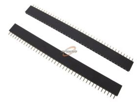 LISTWA KOŁKOWA 1x40 GNIAZDO DO DRUKU ODWROTNY GOLD PIN