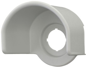 Protective collar, gray, M22, for switch, 271610