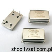 15.000000MHz 15.000 MHz Quartz Generator DIP16 CORNING