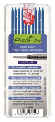 Wkłady zapasowe do ołówka 3030 wodoodporne niebieskie PICA Dry 4041 10szt