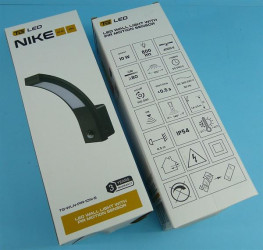 KINKIET LED WLN-PIR-10N-S CZUJNIK RUCHU