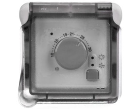 PLEXO55 Termostat elektroniczny pokojowy 250V 069508