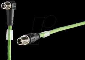 142M2X19020 Connecting cable, M12, 8-pin, 2 m