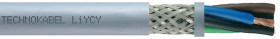 Przewód sterowniczy w ekranie LIYCY 300/300V 2x0,34 szary linka Technokabel /200m/